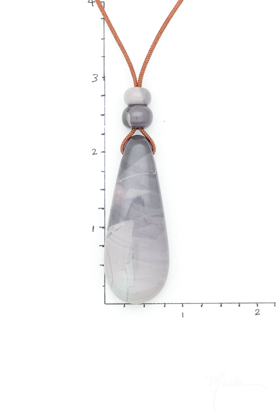 Hyacinth Jasper Pendant